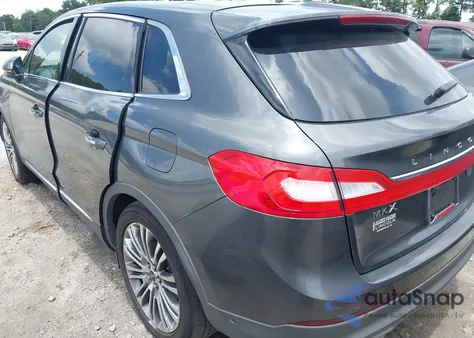 2017 Lincoln Mkx Reserve from USA, damaged, VIN 2LMPJ6LR2HBL16227